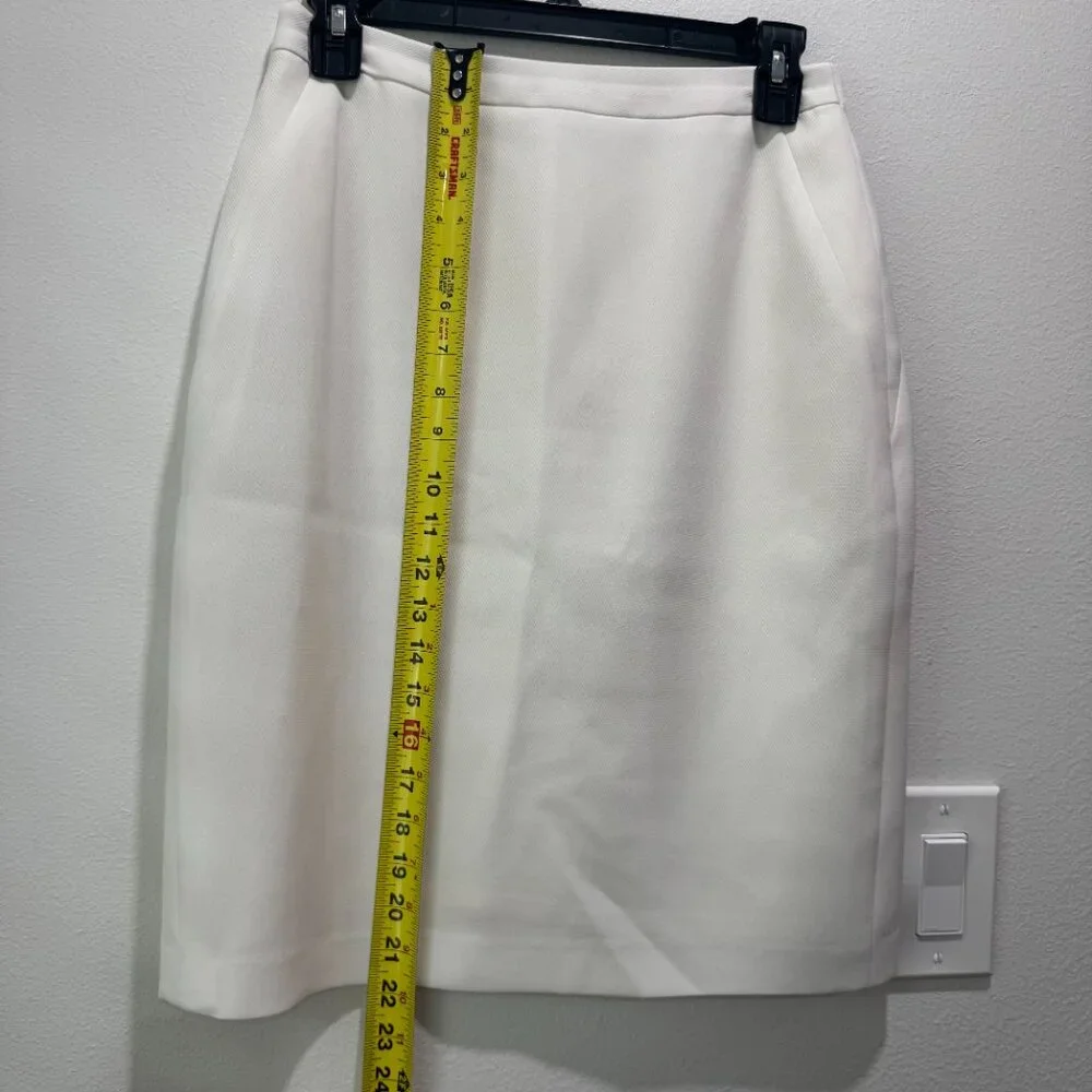 Reiss White Women's Myla Skirt Suit Set (Jacket + Skirt) (Size 6/8) - Picture 13 of 15